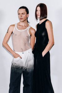 Backstage at Peter Do RTW Spring 2023
