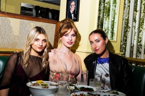 Ivy Getty, Brooke Wise and guest.