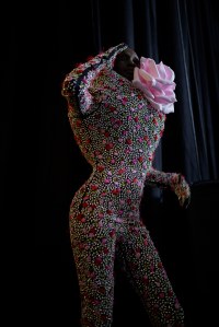 Backstage at Richard Quinn RTW Spring 2023