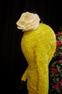 Backstage at Richard Quinn RTW Spring 2023
