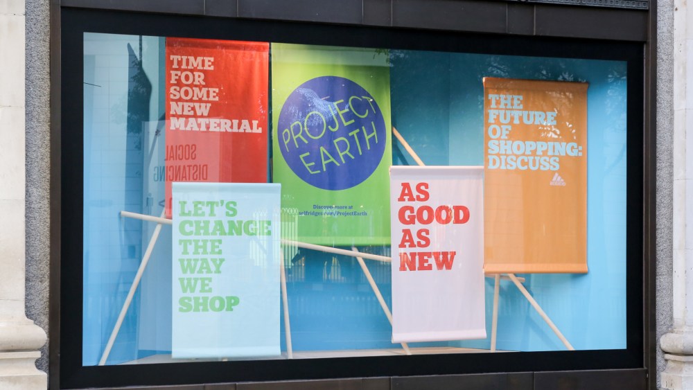 Project Earth launch.PHOTO MATT WRITTLE/SELFRIDGES© copyright Matt Writtle 2020.