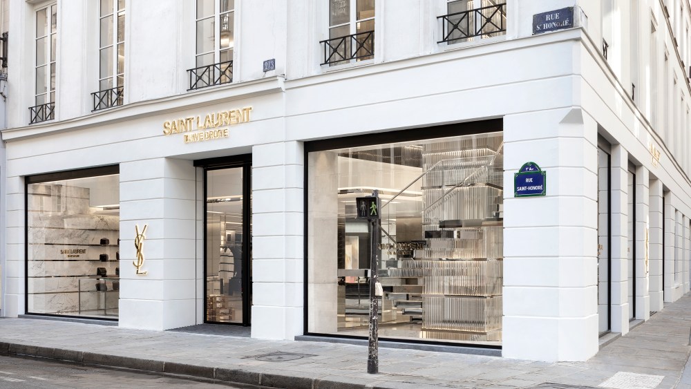 The Saint Laurent Rive Droite store in Paris.