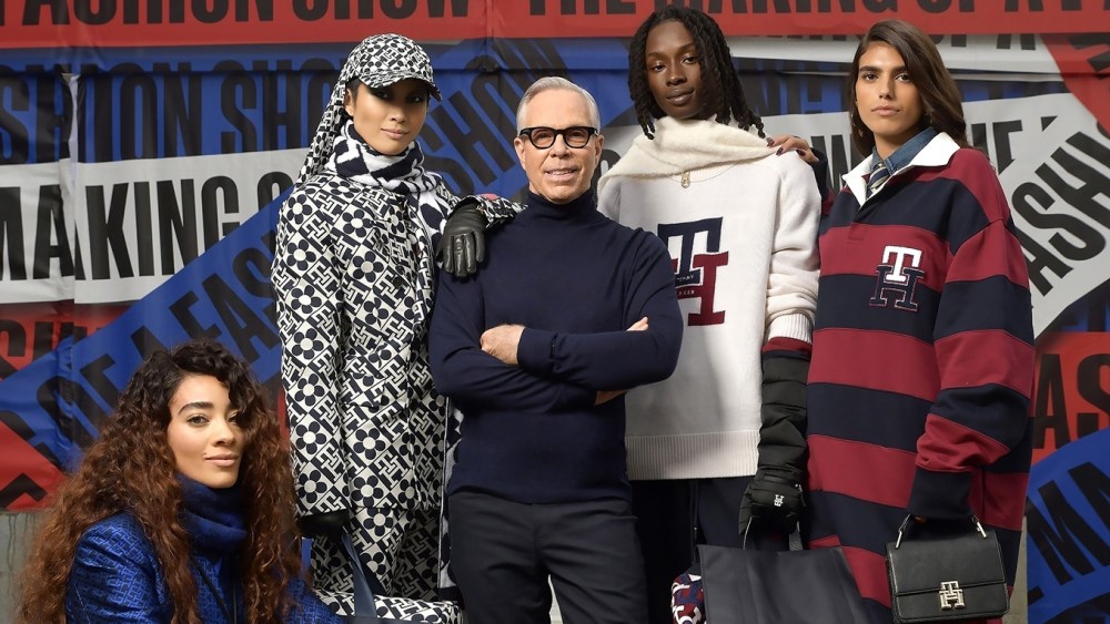 Looks from the Tommy Hilfiger fall 2022 collection.