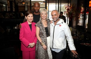 President of The Fragrance Foundation, Linda G. Levy, Chris Collins, Avril Graham and Francisco Costa.