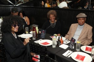 Audrey J. Bernard, Pat Stevenson and guests.