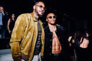Carmelo Anthony and Russell Westbrook
