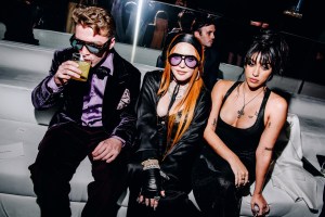 Rocco Ritchie, Madonna and Lourdes Leon.