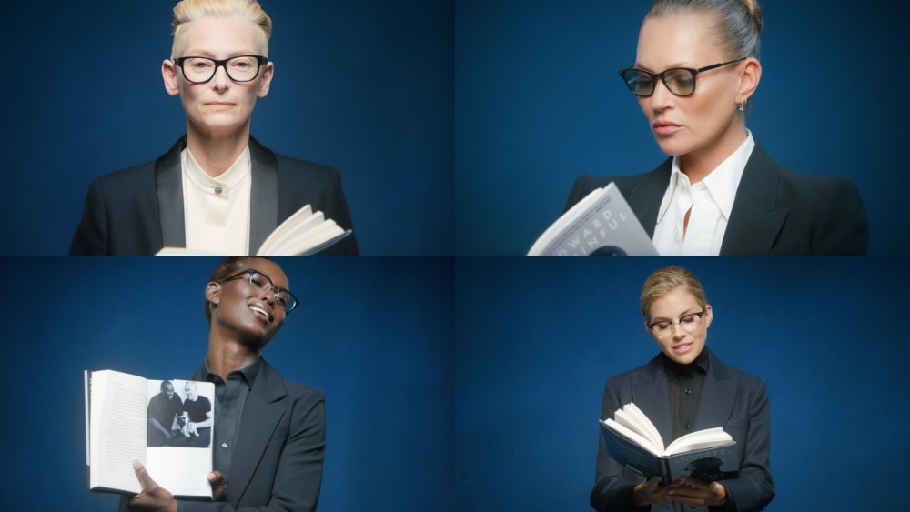 The short film includes Tilda Swinton, Kate Moss, Sienna Miller, Jodie Turner smith and more.