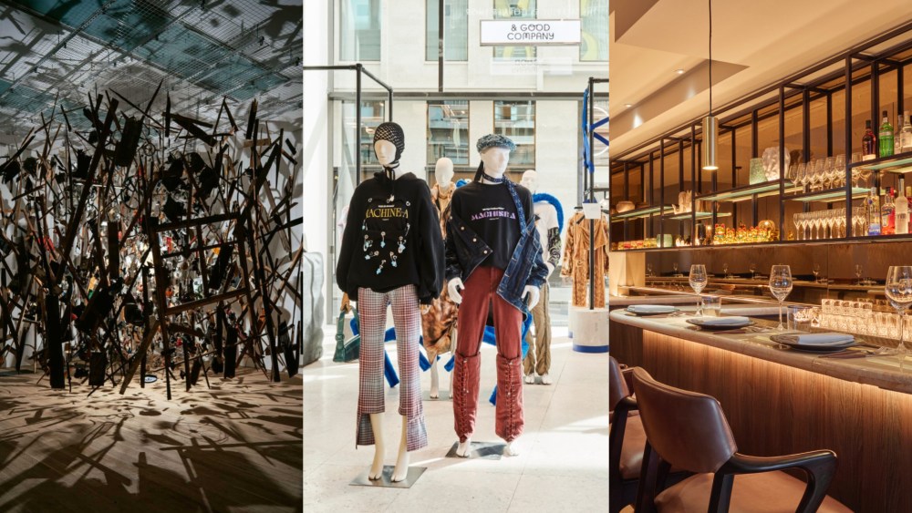 London is still alive with new stores, pop-ups, exhibitions and places to eat, drink and raise a glass to the latest spring 2023 collections.