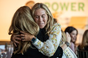 The scene at Women in Power.