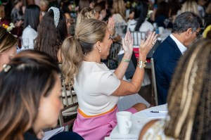 The scene at Women in Power.