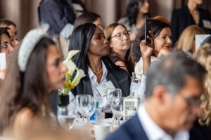 The scene at Women in Power.