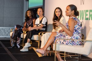 The scene at Women in Power.