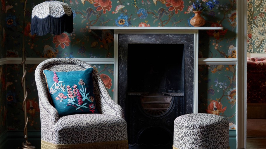 Anthropologie's House of Hackney collaboration reflects the posh British design brand's ebullient home interiors aesthetic.