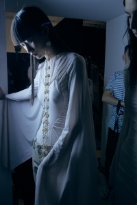 Backstage at Acne Studios RTW spring 2023