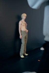 Backstage at Acne Studios RTW spring 2023