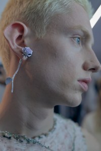 Backstage at Acne Studios RTW spring 2023