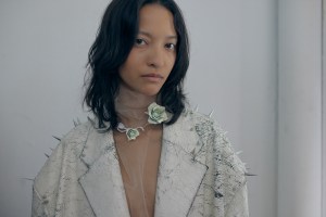 Backstage at Acne Studios RTW spring 2023