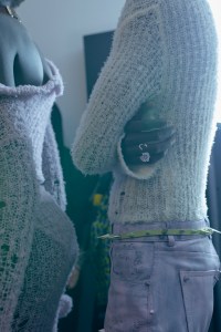 Backstage at Acne Studios RTW spring 2023
