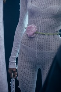 Backstage at Acne Studios RTW spring 2023