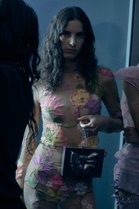 Backstage at Acne Studios RTW spring 2023