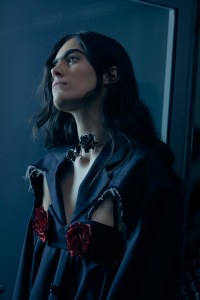 Backstage at Acne Studios RTW spring 2023