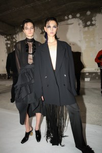 Backstage at Dris Van Noten RTW Spring 2023