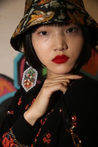 Backstage at Etro RTW Spring 2023
