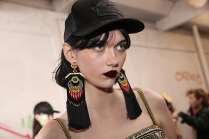 Backstage at Etro RTW Spring 2023