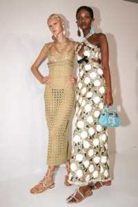 Backstage at Gianbattista Valli RTW Spring 2023