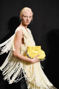 Backstage at Jil Sander RTW Spring 2023