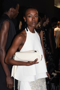 Backstage at Jil Sander RTW Spring 2023