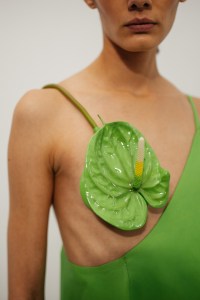 Backstage at Loewe RTW Spring 2023