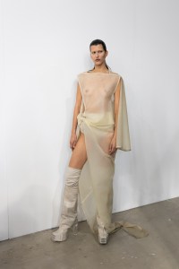 Backstage at Rick Owens RTW Spring 2023