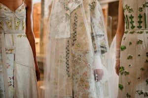Backstage at ERDEM RTW Spring 2023 on September 18, 2022 in London