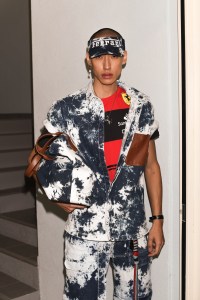 Backstage at Ferrari RTW Spring 2023