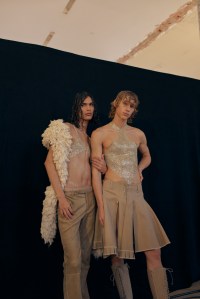 Backstage at Ludovic de Saint Sernin RTW Spring 2023