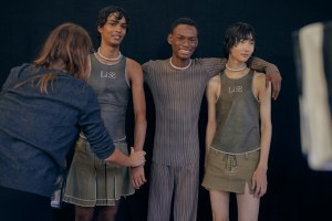 Backstage at Ludovic de Saint Sernin RTW Spring 2023