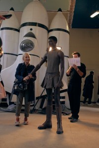 Backstage at Ludovic de Saint Sernin RTW Spring 2023