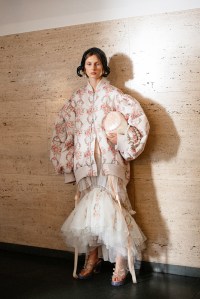Backstage at Simone Rocha RTW Spring 2023 on September 18, 2022 in London