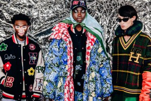 Backstage at Tommy Hilfiger RTW Fall 2022