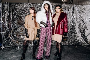 Backstage at Tommy Hilfiger RTW Fall 2022