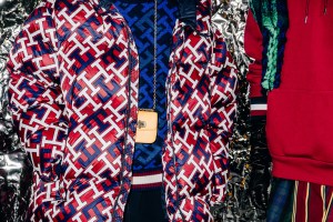 Backstage at Tommy Hilfiger RTW Fall 2022
