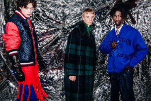 Backstage at Tommy Hilfiger RTW Fall 2022