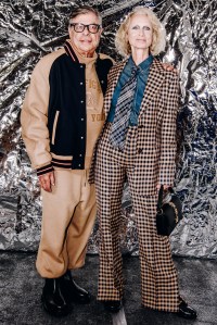 Backstage at Tommy Hilfiger RTW Fall 2022