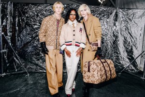 Backstage at Tommy Hilfiger RTW Fall 2022