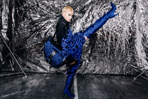 Backstage at Tommy Hilfiger RTW Fall 2022