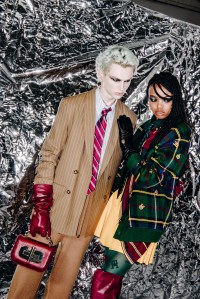 Backstage at Tommy Hilfiger RTW Fall 2022