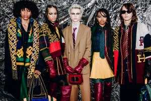 Backstage at Tommy Hilfiger RTW Fall 2022