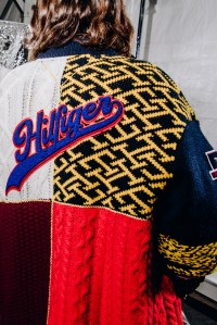 Backstage at Tommy Hilfiger RTW Fall 2022